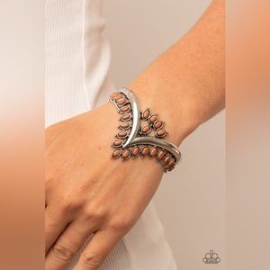 Teton Tiara - Brown cuff Bracelet